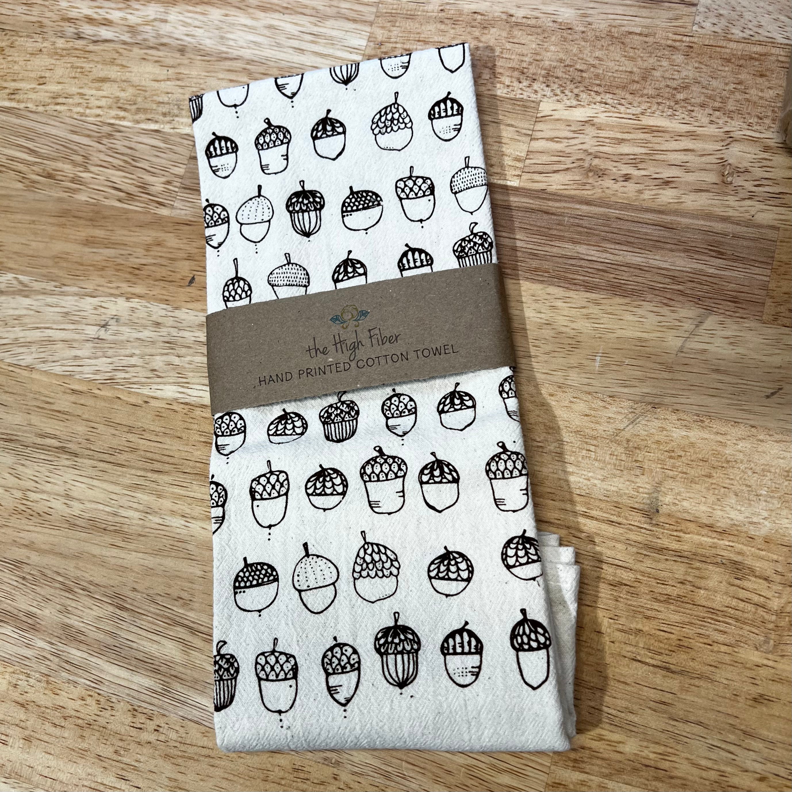 The High Fiber Handprinted Tea Towels