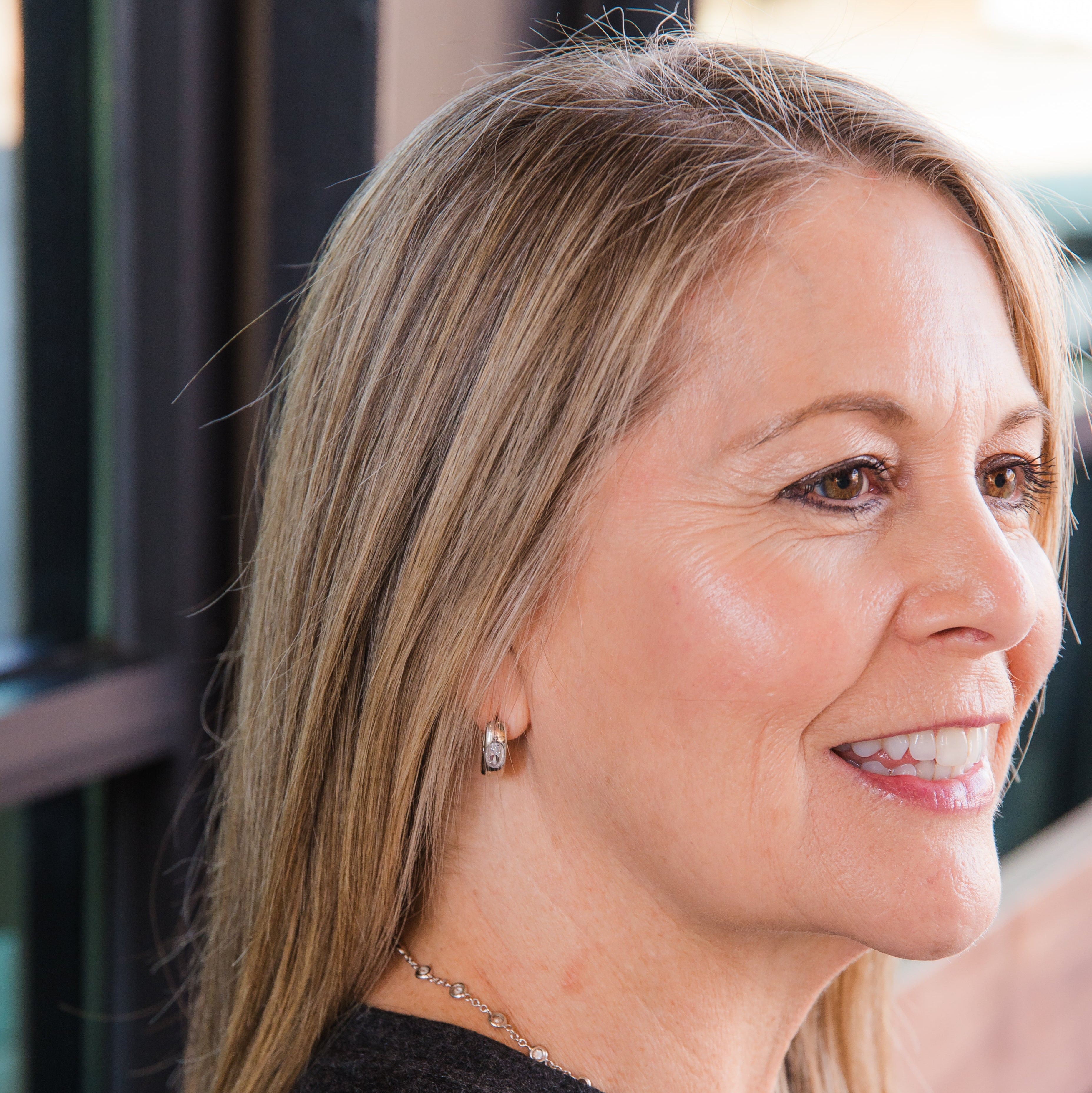 Airotciv by Victoria Cubic Zirconia Huggie Hoops