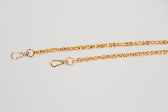 Gold crossbody chain for purse.