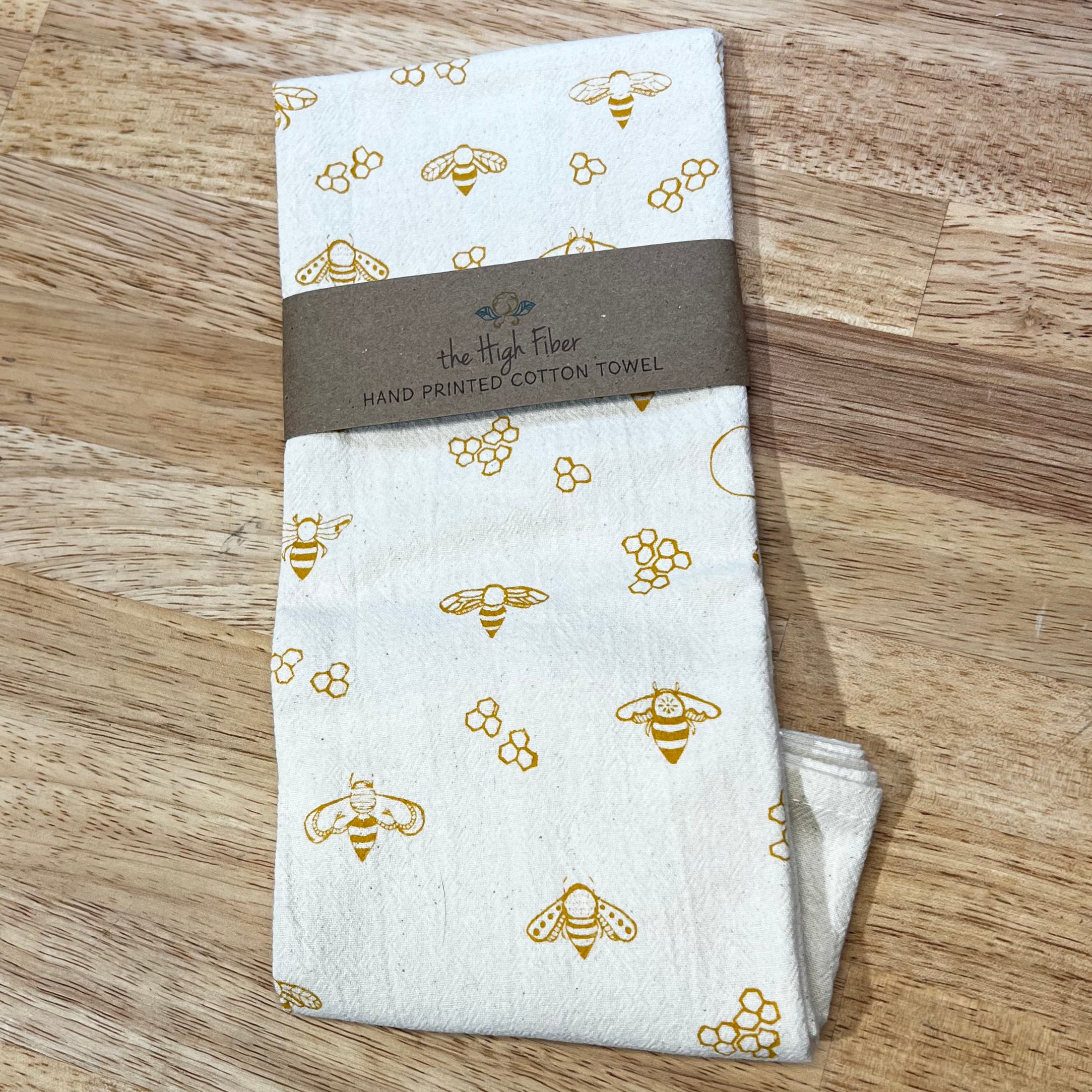 The High Fiber Handprinted Tea Towels