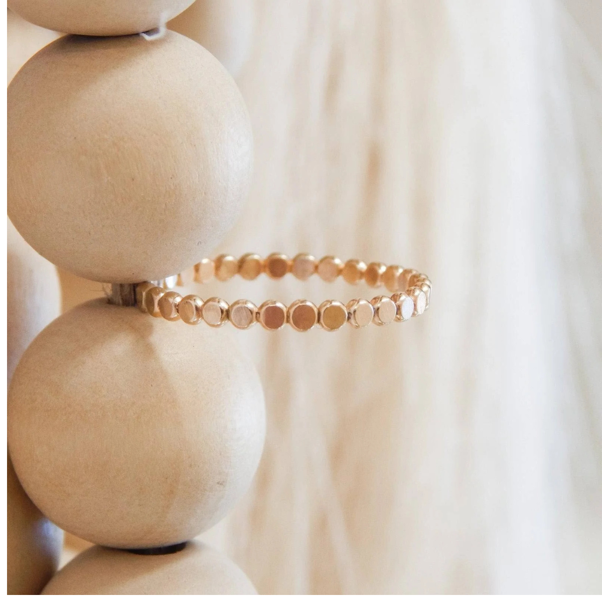 Barberry & Lace Thin Stacking Rings