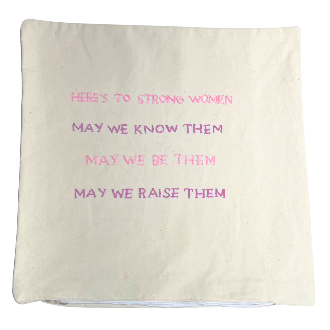 Strong Women Decorative Pillow Made in Rwanda