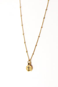 Gold Little Cross Necklace