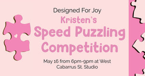 Raleigh Speed Puzzle Competition, Fundraiser for Designed For Joy