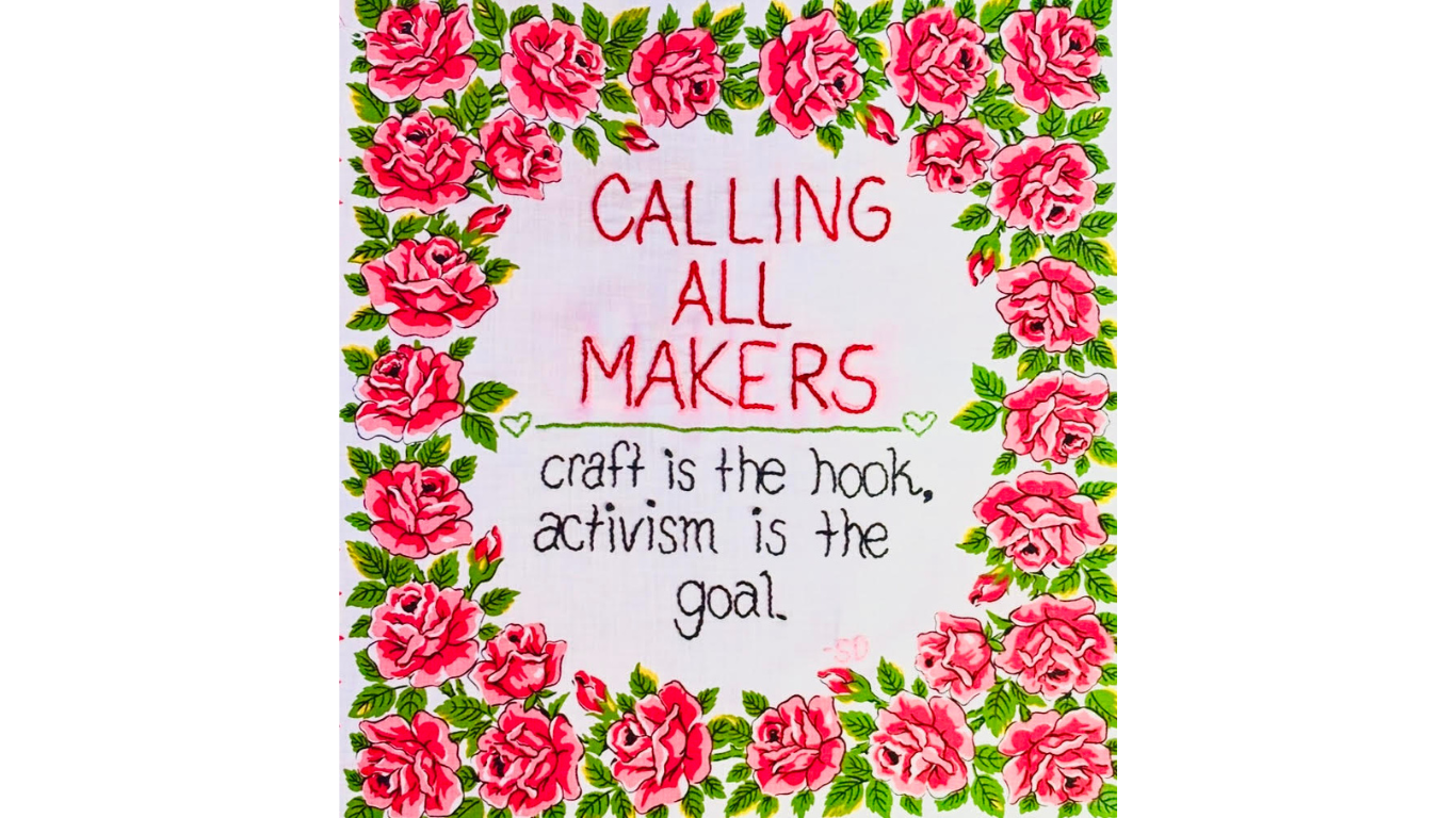 May 13 - Craftivist Collective Makers Meeting