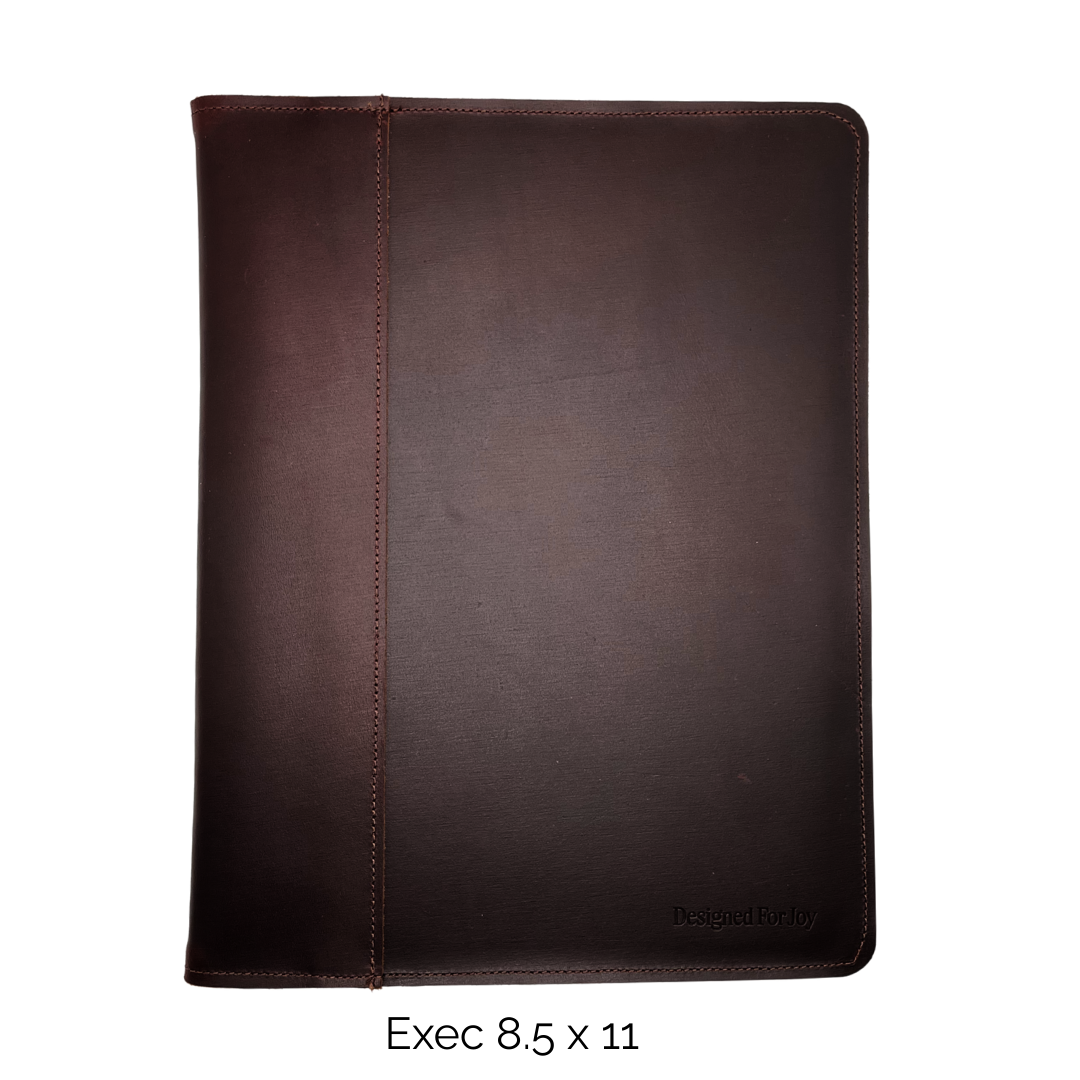 The Exec & Mini Exec Leather Padfolio