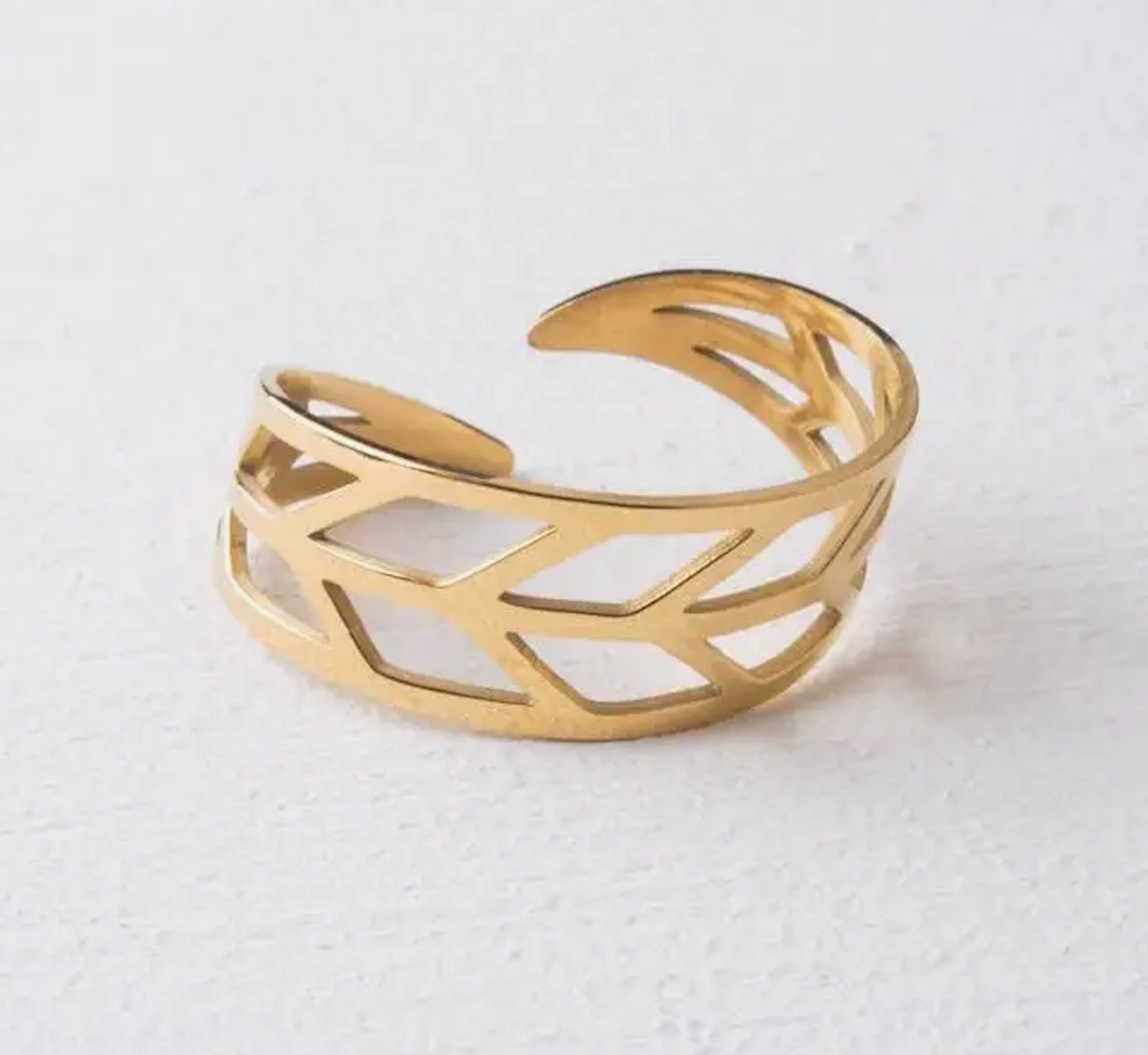 Gold Rise Ring