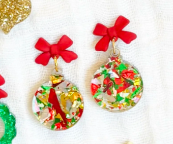 Shopwell Holiday Earrings