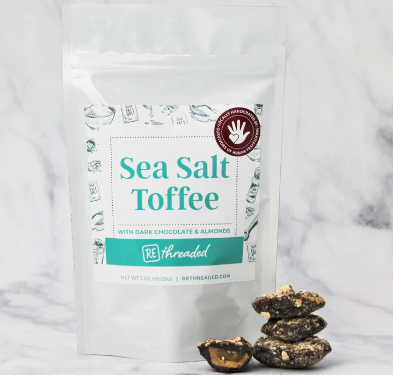 Toffee Candy Handmade by Trafficking Survivors