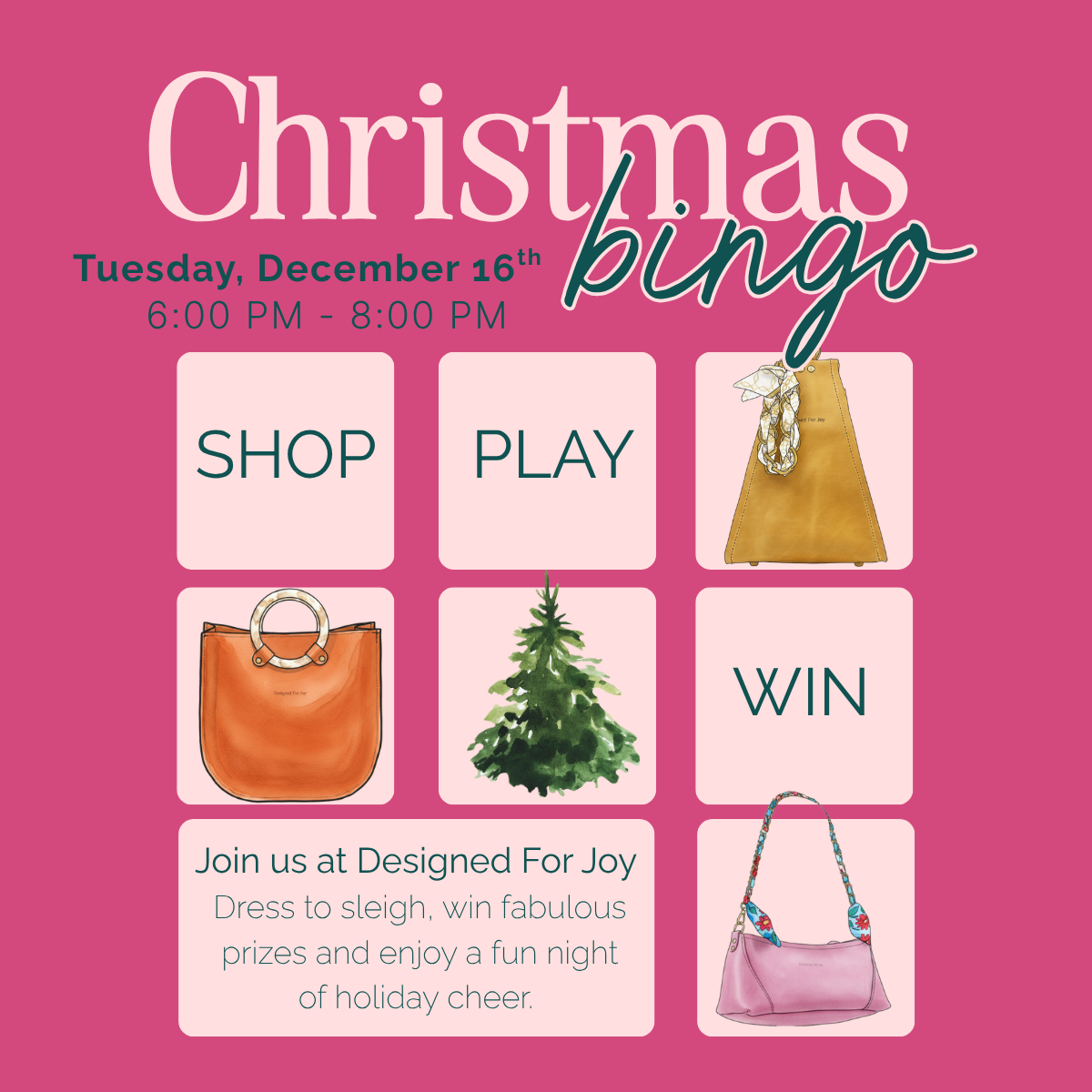 Night 2 of Christmas Bingo at the Studio - December 16th, 2025