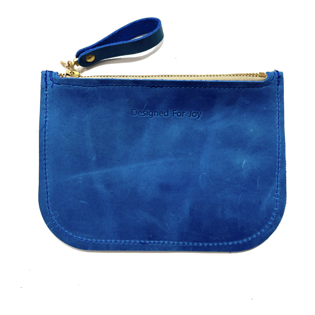 Blue coin purse hotsell