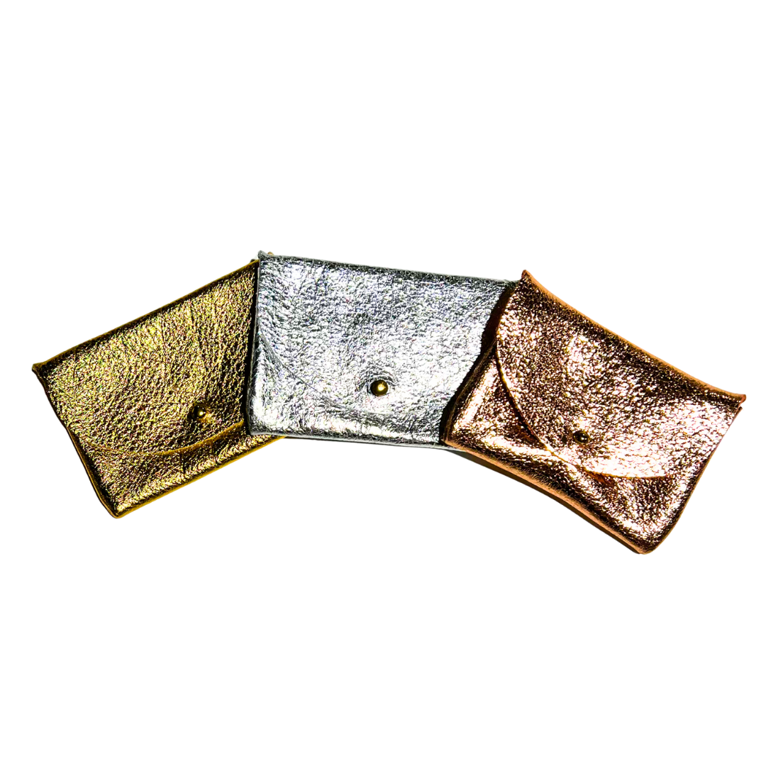 Button Stud Coin Purse