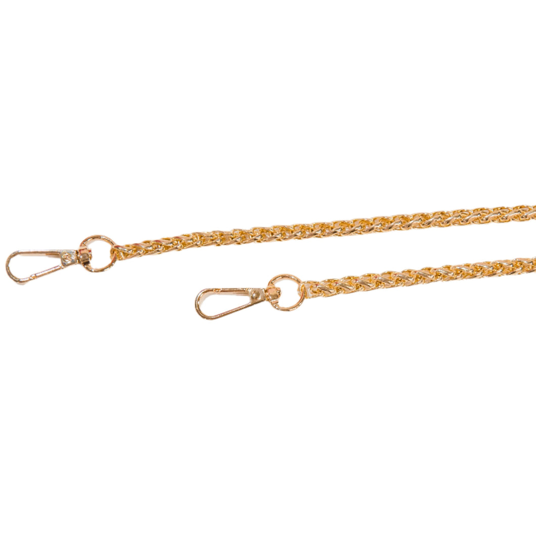 Gold crossbody chain for purse.