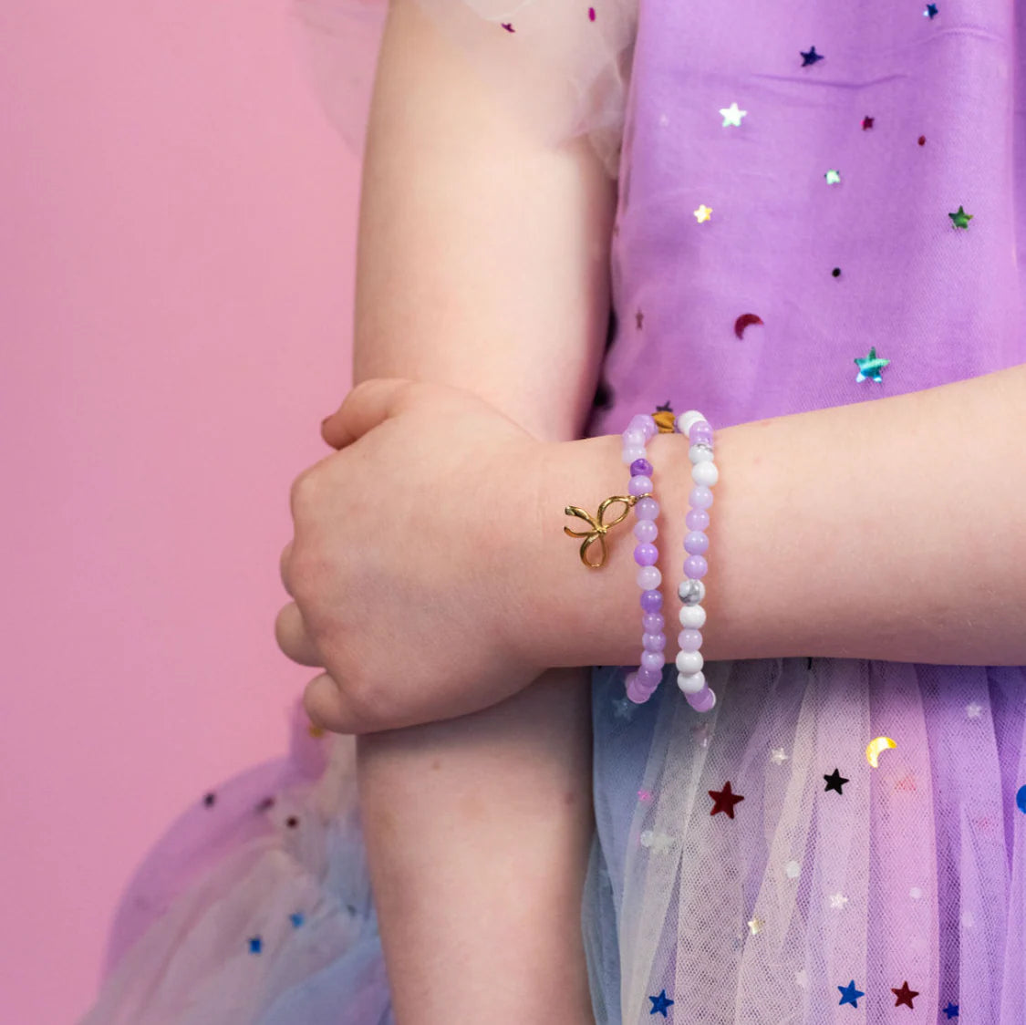 Ethic Goods Morse Code Gemstone Bracelets