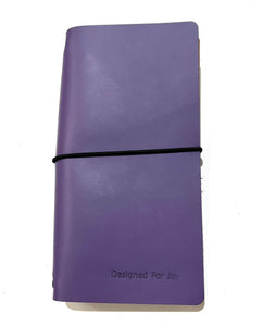 Leather Journals - Designed For Joy Logo Stamp