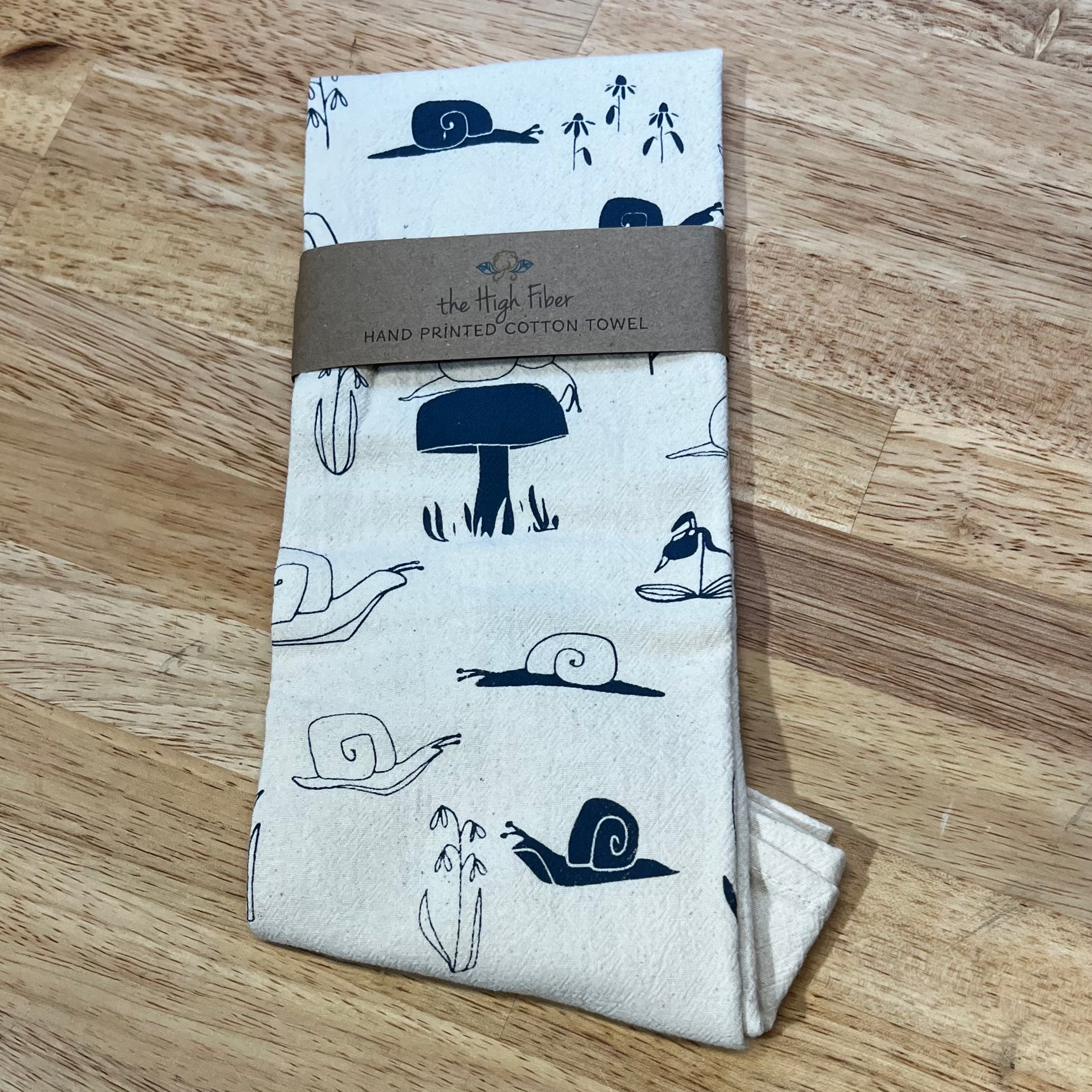 The High Fiber Handprinted Tea Towels