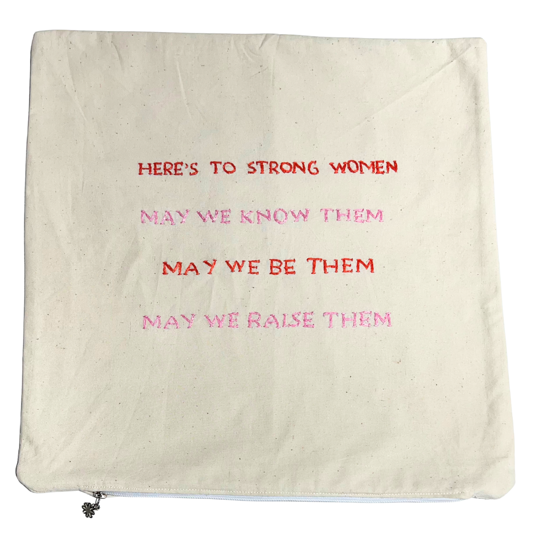 Strong Women Decorative Pillow Made in Rwanda
