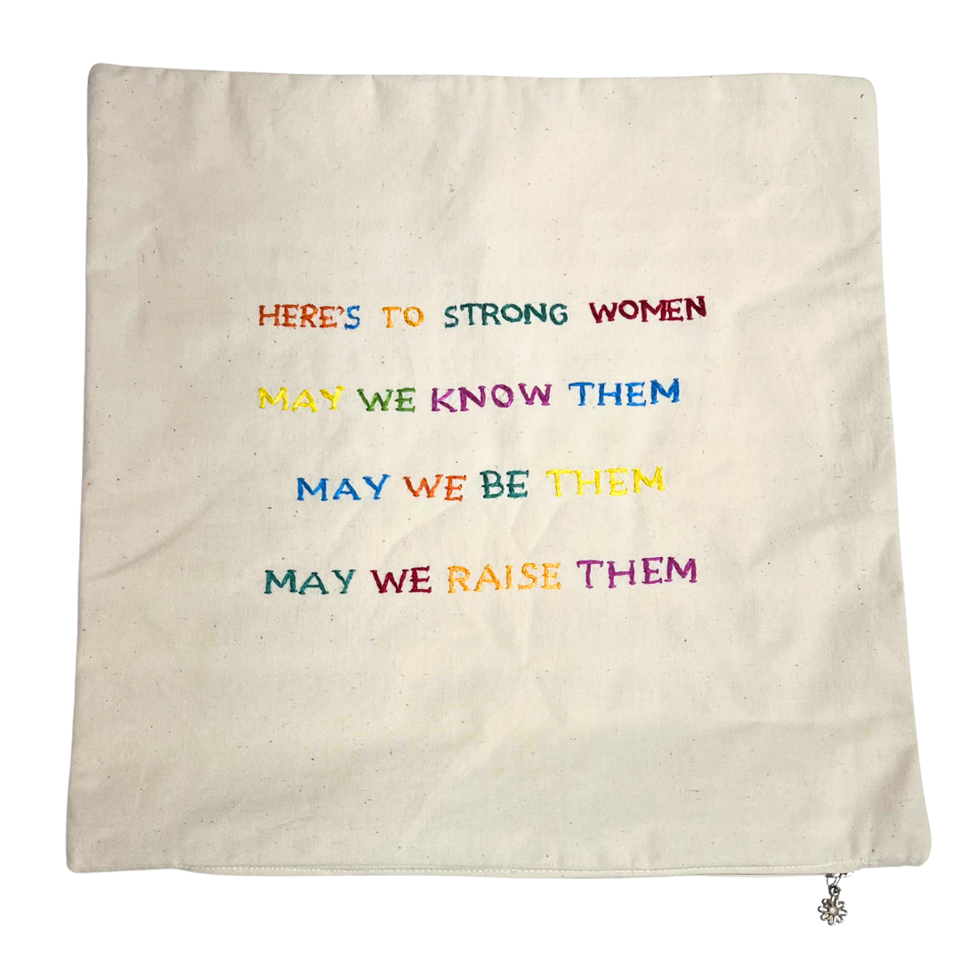 Strong Women Decorative Pillow Made in Rwanda