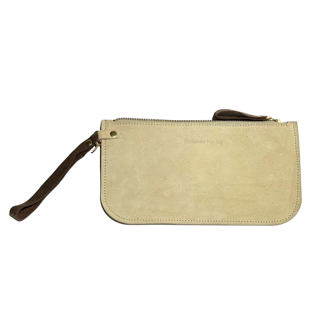 Soft Suede Birdie and Wristlet