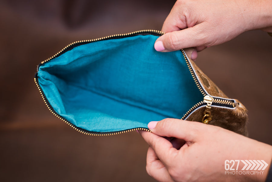 Hair On Tracy Wristlet Handbag