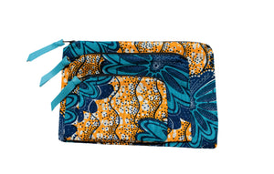 African Print Pouches