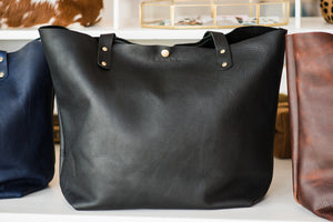 Large Leather Tote Bag