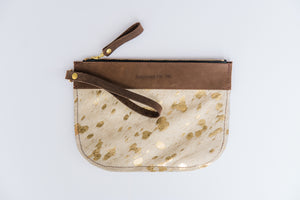Hair On Slim Wristlet
