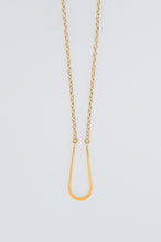 Gold Horseshoe Necklace