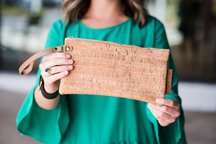 Cork Wristlets Designed For Joy