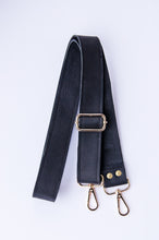 Adjustable 1 1/2" Long Leather Strap