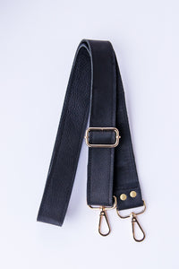 Long Leather Strap - Adjustable 1 1/2"