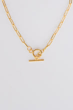 Paperclip Toggle Necklace