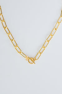 Paperclip Toggle Necklace