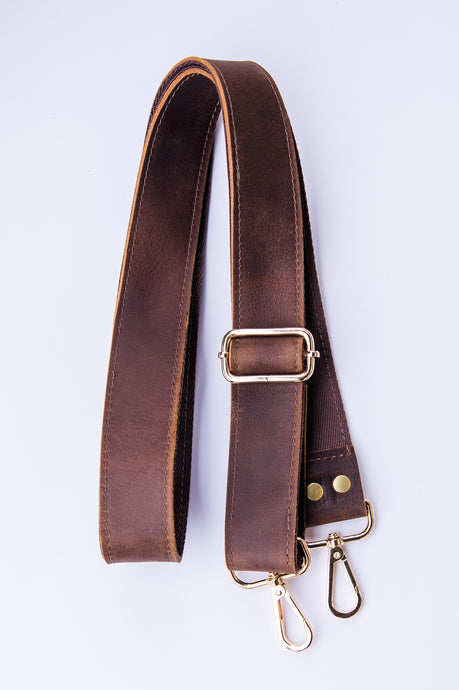 Leather Crossbody Strap – by the lakeside