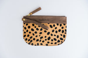 Hair On Slim Wristlet