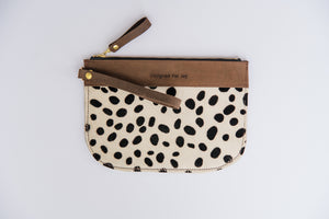 Hair On Slim Wristlet