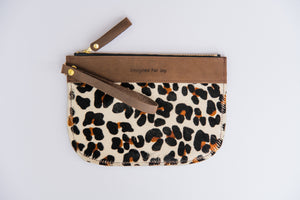 Hair On Slim Wristlet