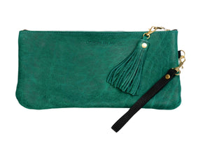 Tracy Clutch, Wristlet with Tassel